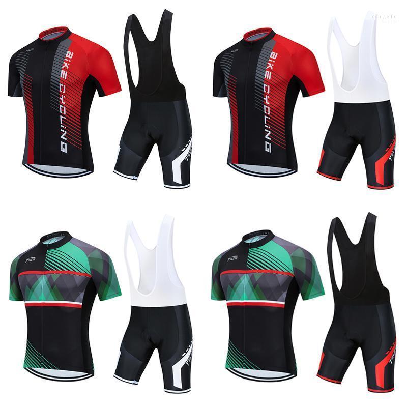 

Racing Sets 2022 Summer Cycling Jersey Men's Lycra Road Bike Clothing Sport Mountain Bicycle Dress Male Cyclist Uniform Maillot Mtb, Color 7