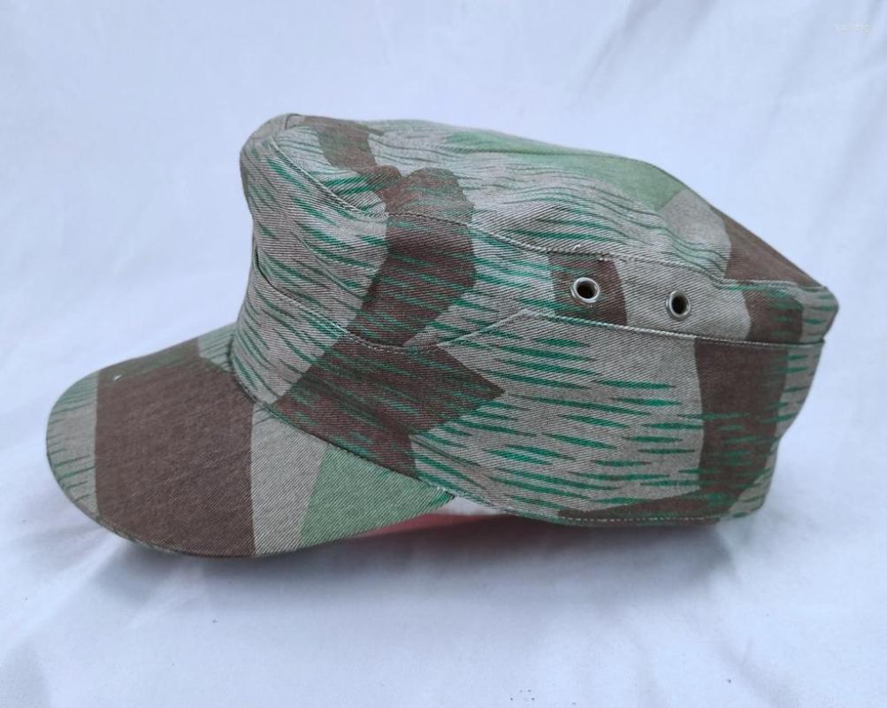 

Berets REPRODUCTION GERMAN ELITE EM SUMMER SPLINTER CAMOUFLAGE FIELD COTTON CAP MILITARY HAT IN SIZES