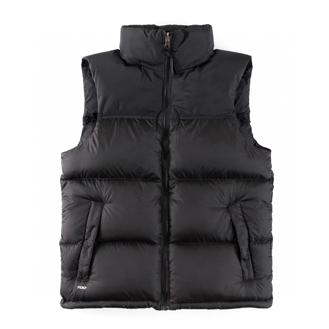 

Full Zip Down Black Puffer Gilet Vest Coat Jacket Bodywarmer Winter Outwear Women Men size S-xxl, White