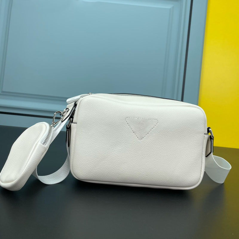 

Luxury bag Mens and Womens wallet crossbody bags Designer Single shoulder bag cowhide 1B182 white coin purse, Freight compensation