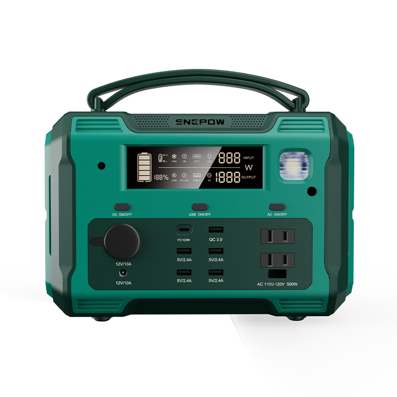 

Portable Power station 500w Camping vocational Reliable Backup Power, Customize