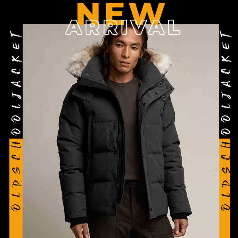 

Parker men's down jacket winter fur coat clothing fashion design quality good zipper long sleeve casual street outdoor warm hood thick, Photo color