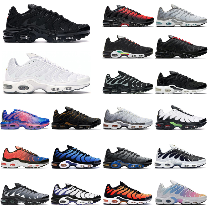 

Outdoor sports shoes max tn Mens and Women trainers sneakers flat Original Triple Black White hyper blue gradient pack EUR 36-45, Black corduroy 40-45