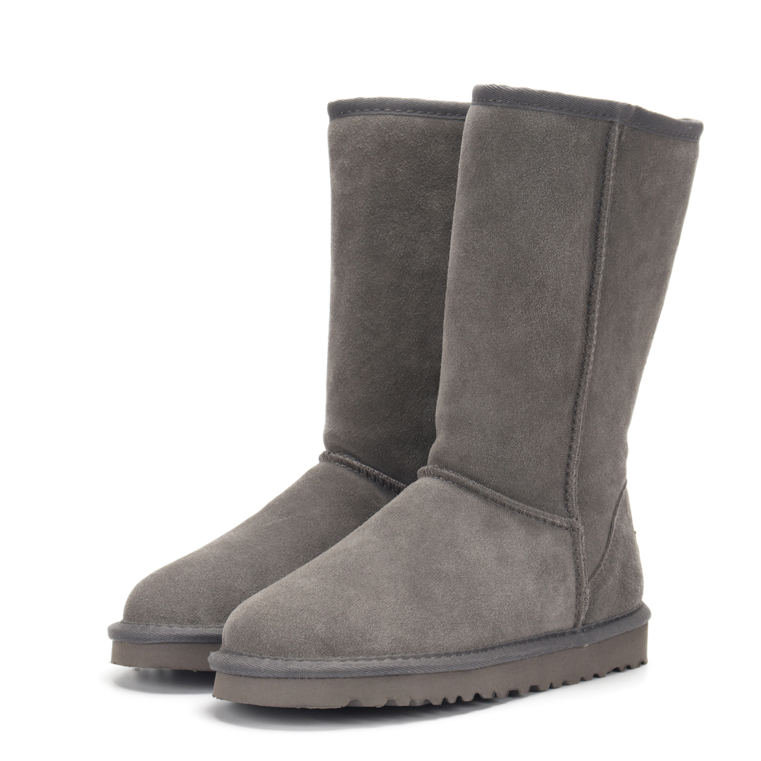 50Color Magen Bottes De Neige Demi Botte Chaussures D'hiver Arc Triple Noir Châtaigne Violet Rose Marine Gris Mode Classique Cheville Court Femme