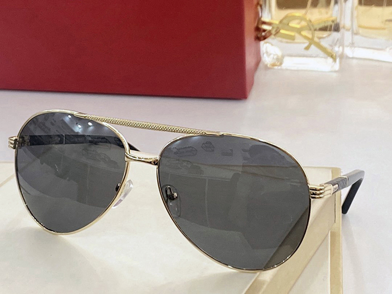 Lunettes de soleil design pour femmes avec chaîne géométrique style moderne bosse texture Afficher le charme de la mode Anti Ultraviolet Man lune