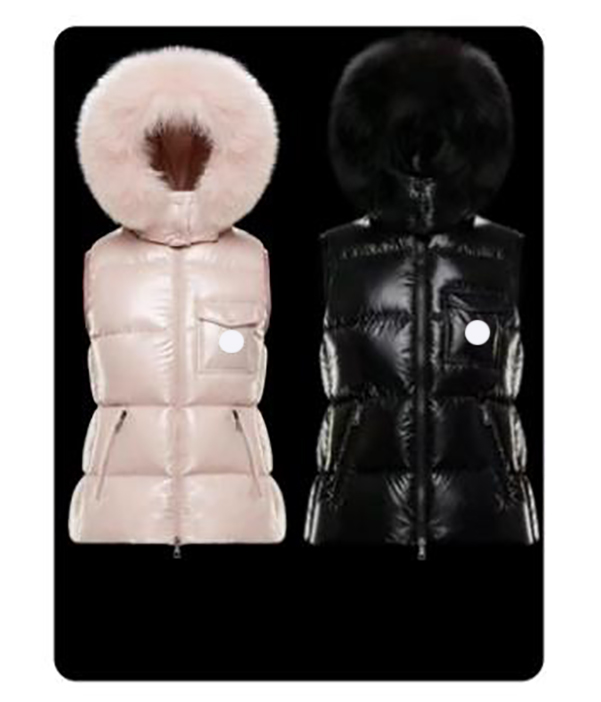 

Designer Maya balabio Mens Down Vests france Hat with Letters Womens Vest Embroidered Chest Badge Warm Outerwear winter Jackets, Sold out
