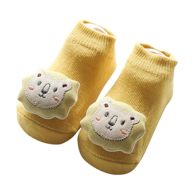 

Socks Crochet Baby Booties Ankle Cotton Accessories Spring Summer Cartoon Animal Non-Slip Floor Toddler Boat E14664, Multi-color