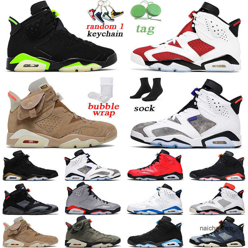 

jumpman 6 mens basketball shoes Carmine British Khaki Olive Electric Green Flint 6s Black Cat outdoor men trainer OG designer shoes