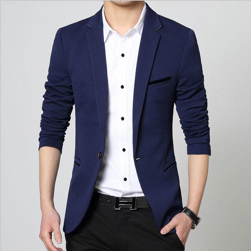 

Men's Suits Men's Small Suit Korean Version Of The Slim Youth Large Size 4XL 5XL Coat, Sky blue