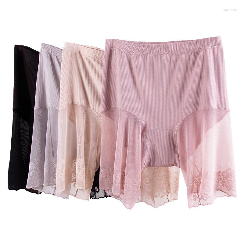 

Women's Panties Skirt Sexy Lace Anti Chafing Thigh Safety Shorts Ladies Pants Underwear Large Size Women Plus, Gray