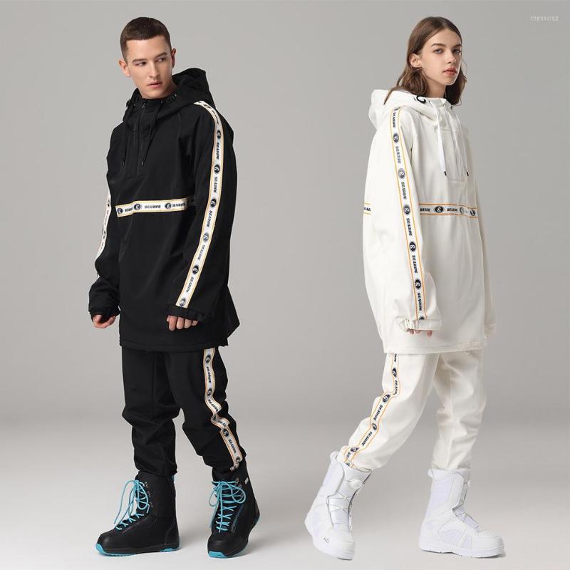 

the Skiing Suits Ski Suit Men and Women Sports Outdoor Warm Windproof Waterproof Pants Snowboard