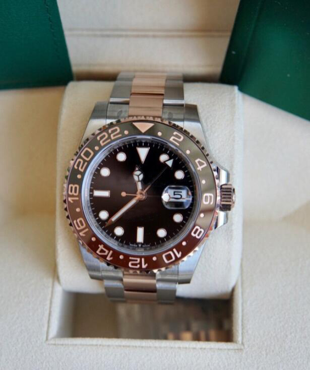 Mens Watch Super Quality CAL 3235 Fully Automatic Machinery Movement AAA Quality 40mm GMT 126711 126715 C Factory Maker Ceramic 18k Rose Gold Watche
