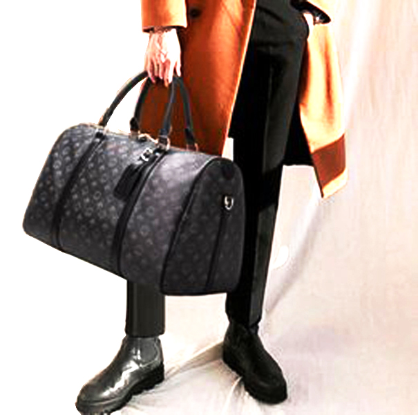 

Duffel Bags SIZE 45-50CM black brown PVC flower spring holiday fashion Mens Women travel tote bag luggage Designer handbags large capacity sport outdoor Handbag, Contact me with the original pic