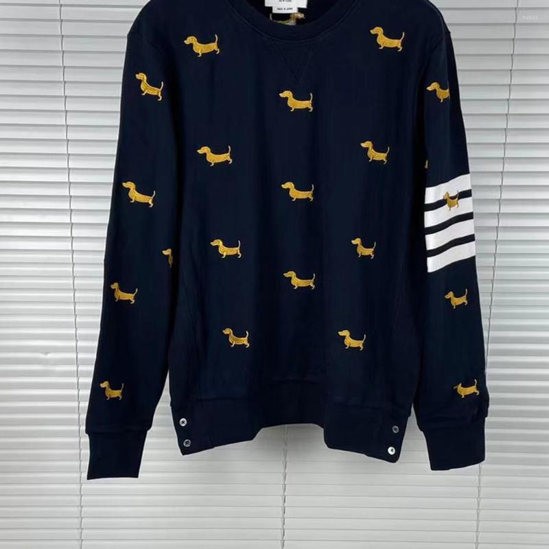 

Men' Hoodies Men Fashion Pullover Original Puppy Embroidery Design Women' High-end Sweatshirt High Quality Famous Unisex, Navy blue