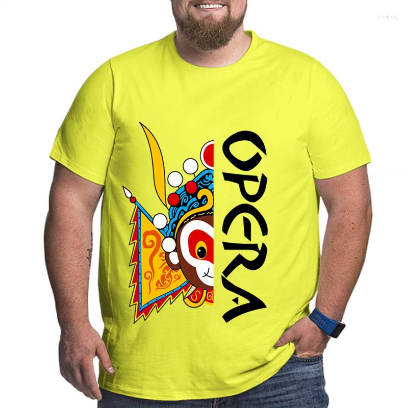 

Men's T Shirts Beijing Opera Types Of Facial Makeup In Operas Monkey King With Flags T-Shirt Mens Hip Hop Oversize Streetwear Harajuku, Style 6