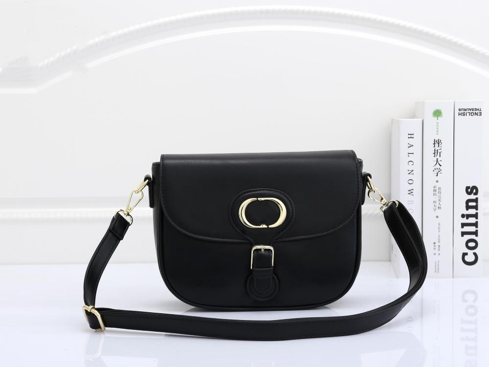 

Fashion female bag BOBBY PU clamshell medium single shoulder slant bag, Brown