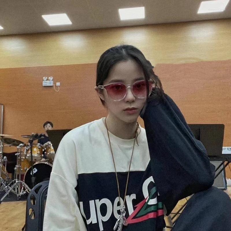 

Sunglasses TEENYOUN 2022 Women Fashion Vintage Metal Mirror Classic Square Female UV400 Sun Glasses