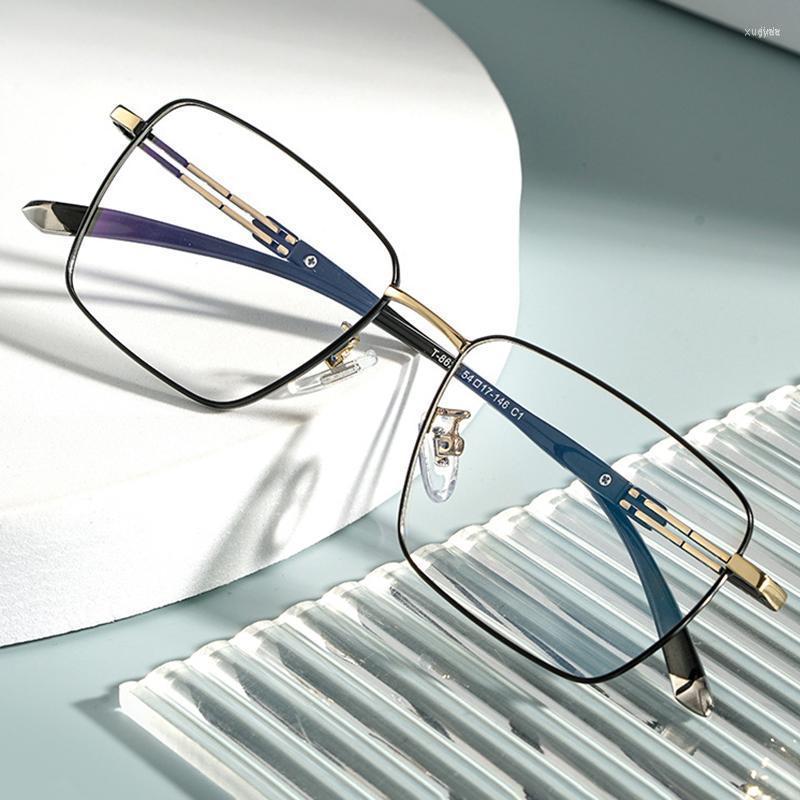 

Sunglasses Frames Fashion Pure Titanium Glasses Frame Optical Prescription Eyeglasses With Recipe Vacuum IP Plating Eyewear Men Styles Male