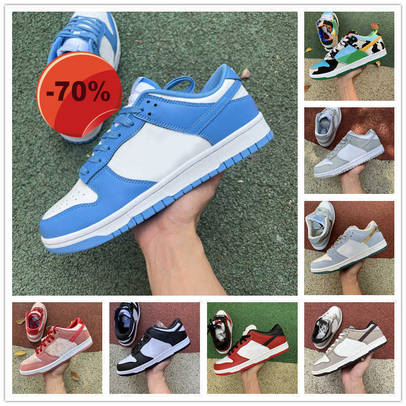 

2022 UNC Mens Women Casual Shoes SB DuNksb Low Triple Black White Wolf Grey Fog Dust Court Purple Green Glow Hyper Cobalt SBdunk StrangeLove, F001