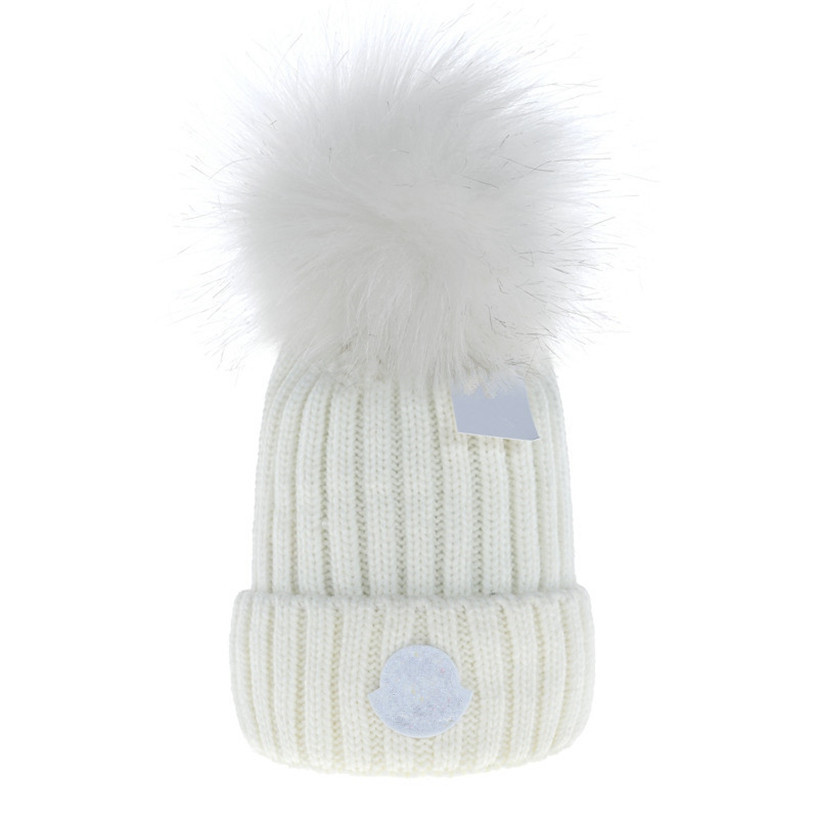 

beanie Cap mens designer bucket hats New Fashion Women Ladies Warm Winter Beanie Large Faux Fur Pom Poms Bobble Hat Outdoor M-3, No.1