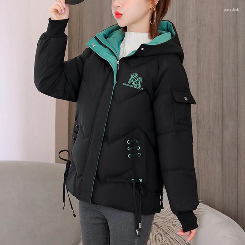 

Women's Trench Coats Fashion Winter Women Parkas Jacket Thicken Casual Hooded Coat Female Outwear Slim Cotton Padded Good Quality, Beige