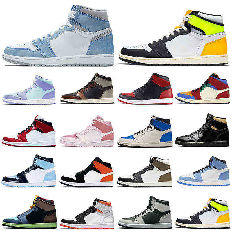 

Discount 1s men basketball shoes 1 Hyper Royal Banned Bred Shadow Chicago women mens trainers sports sneakers OG designer shoes, 1s rust shadow