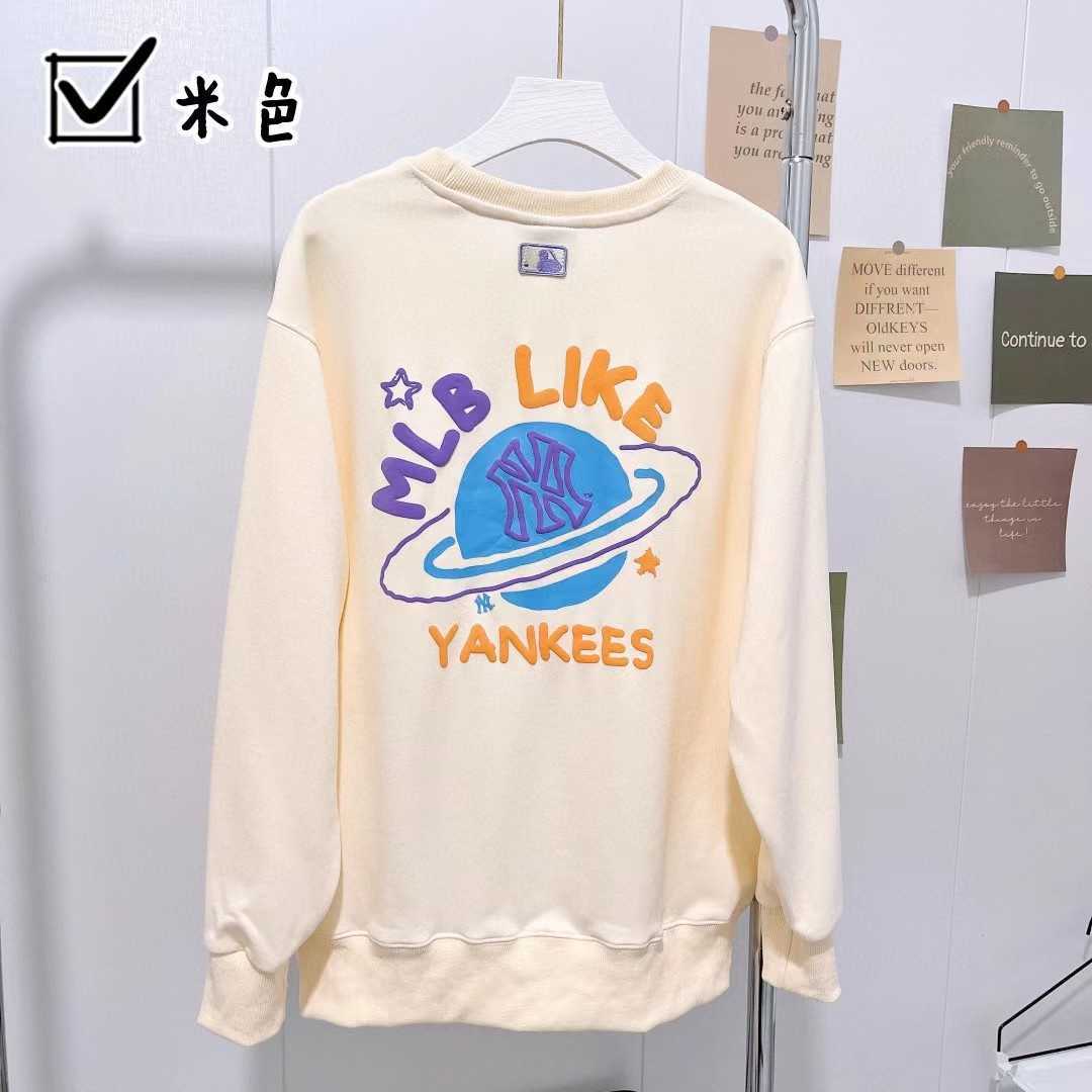 

Newest t Shirts Autumn and Winter New Ny Classic Planet Foam All Cotton Loose Bodysuit for Men and Women, Black