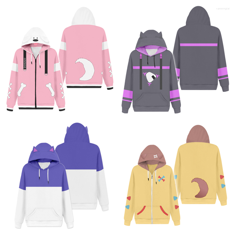 

Men' Hoodies Anime Cosplay Hoodie 3D Printed Hooded Sweatshirt Men Women Casual Streetwear Pullover