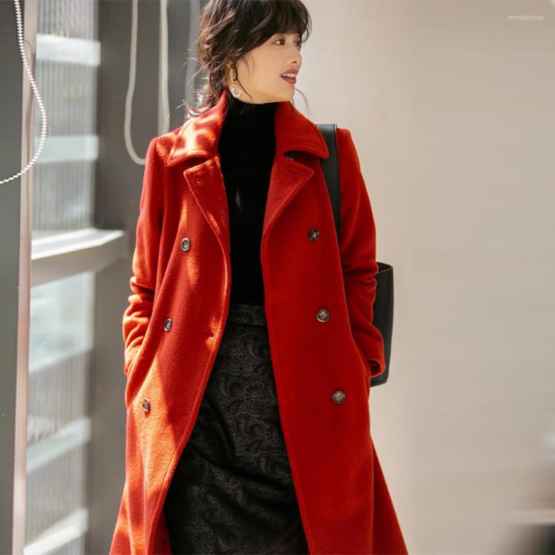 

Women's Down LBOE 2022 ALLSEASON OFFICE LADY WOOL COAT