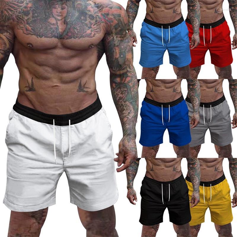 

Men's Shorts Summer Men's Beach Pants Quick-drying Seaside Surf Casual Large Size Five-point Sports -3XL, Black