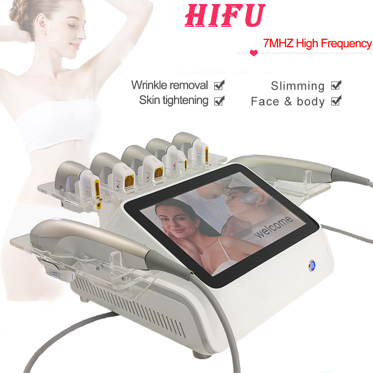 

Portable vmax hifu wrinkles face remover machine ultrasound therapy body slimming ultrasonic beauty machines