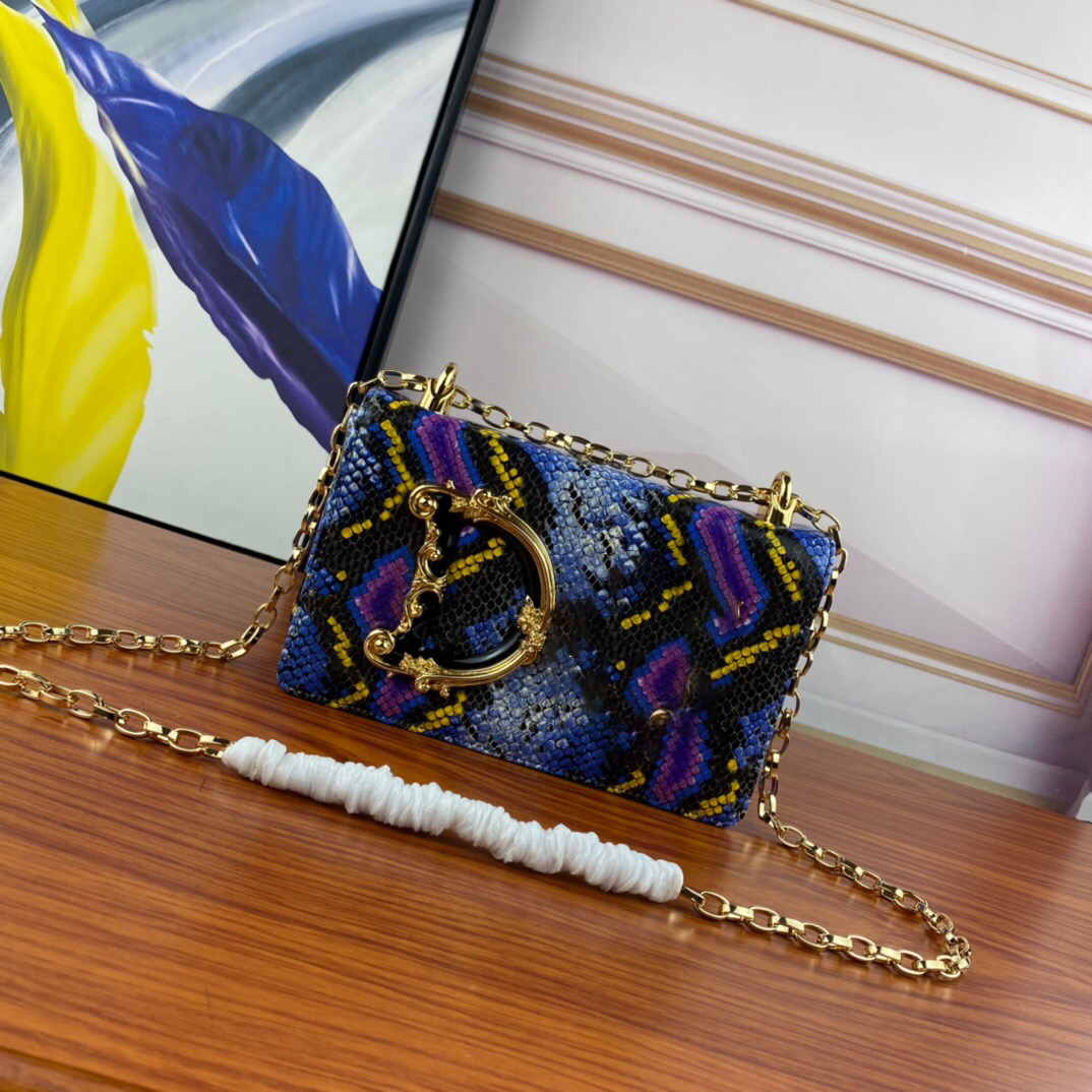 

Designer shoulder bag luxury big-name retro leopard leather hardware letter buckle ladies new fashion multifunctional large-capacity chain diagonal bag