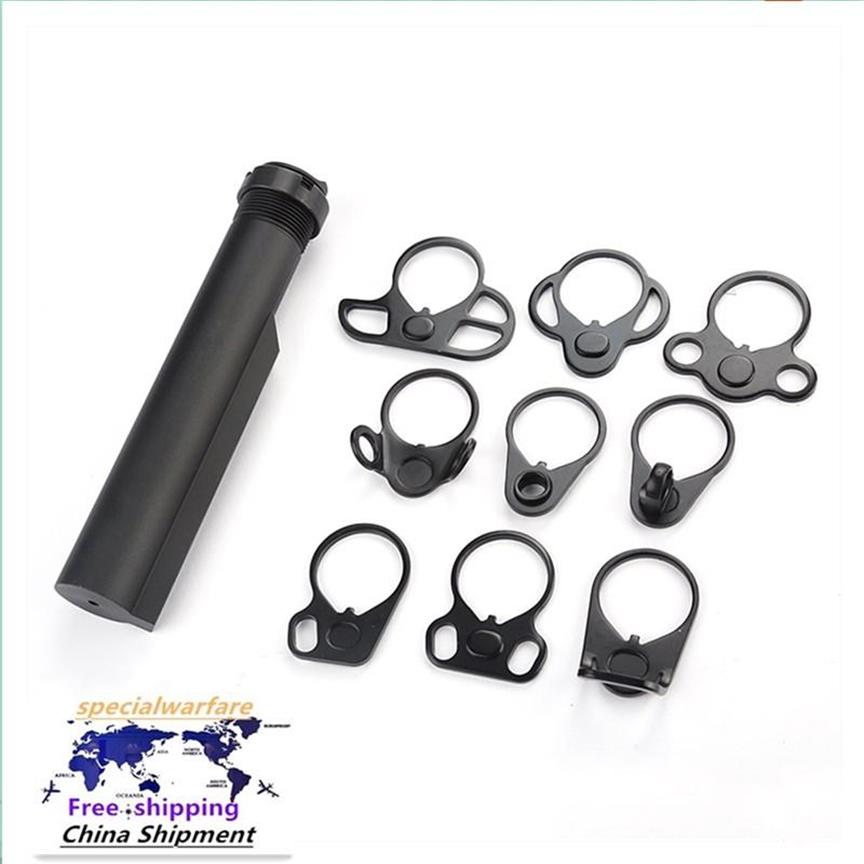 

AR15 M16 hunting accessories aluminum alloy buffer tube back plate hoo2479