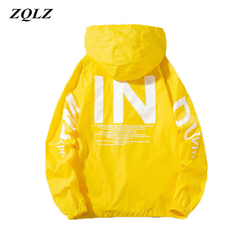 

Women's Jackets ZQLZ 2022 Women Windbreaker Jacket Women Fashion Print Letter Hooded Jackets Casual Basic Jackets Oversized 4XL 5XL Coats Female T221008, Red
