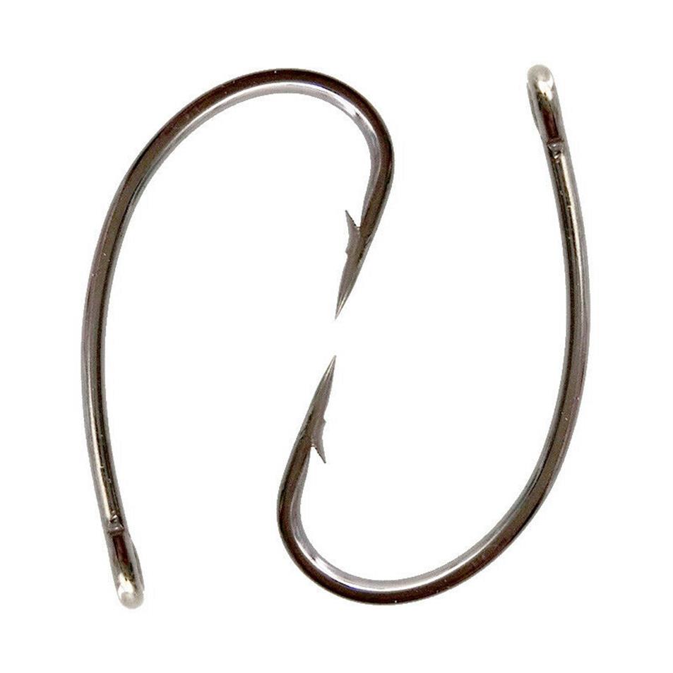 

100PCS 8245 Curve Carp Fishing Hook Barbed Carbon Steel Fish Hooks 2#4#6#8# Fishing Tackle Box 2792