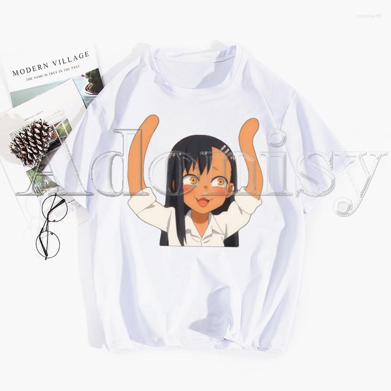

Men' T Shirts Nagatoro Shirt Novelty Funny Vintage Crew Neck Men' T-Shirt Humor Women Top Tee Gift Streetwear