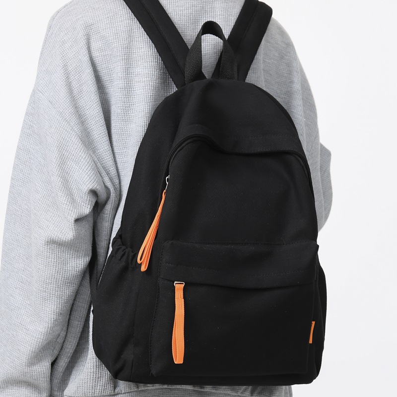 

Women Men Backpack Style Canvas Fashion Casual Bags Small Girl Schoolbag Business Laptop Backpack Charging Bagpack Rucksack Sport&Outdoor Packs 8804, White