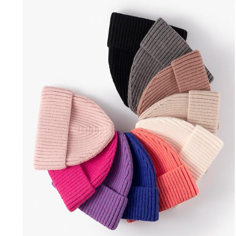 

woolen hats autumn winter outdoor fashion knit hat warm and thick male and female lovers, Customize