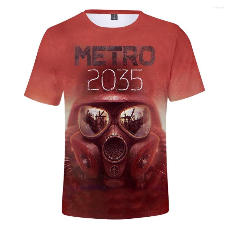 

Men's T Shirts 3 To 14 Years Kids Shirt Metro Exodus Subway Leaving 3D Print Boy/girls T-shirt Harajuku Teen, 3dtz-250