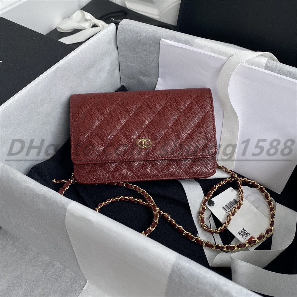 

Top famous brand bags Fashion Shoulder Bas handbag Plaid purse Double letter solid buckle Sheepskin caviar pattern Women's luxury Evening Bags, White plain+silver buckle