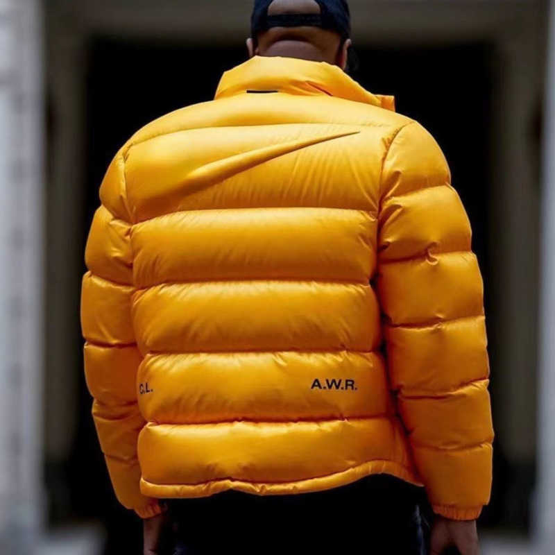 

Winter black down jacket mens Nocta designer Down coat Big on the back Thick bread jackets men women fashion warm parka coats, Yellow