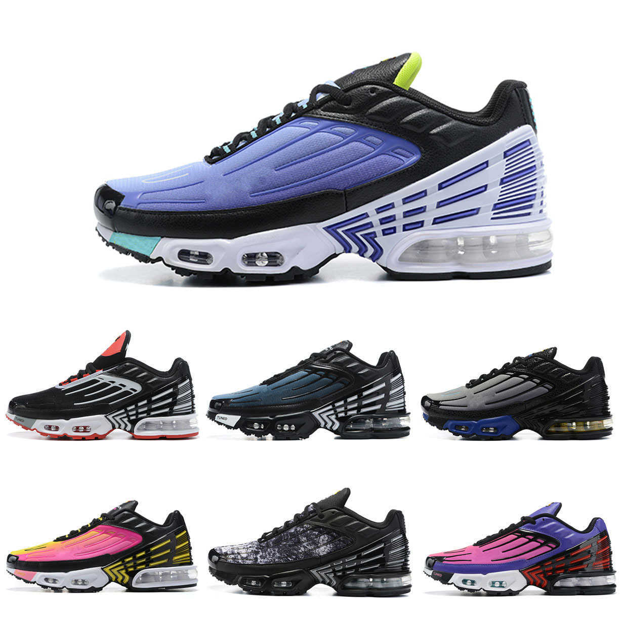 

Casual Shoes 2022 new sports shoes TN 3 two color splicing men's and women's running shoes 36-45, #1