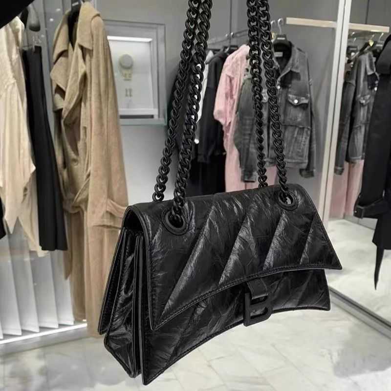 Designer Luxury Womens Bag Balencigas Handbag B-shaped Paris Single Shoulder Messenger Fashion Square Gift Shoulder Oblique Span Versatile Handheld