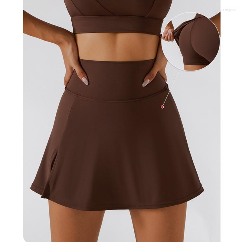 

Active Shorts CHREIFIT Women' Summer High Waist Slim Yoga Breathable Quick Dry Running Fitness Tennis Cheerleading Sports Culottes, Green