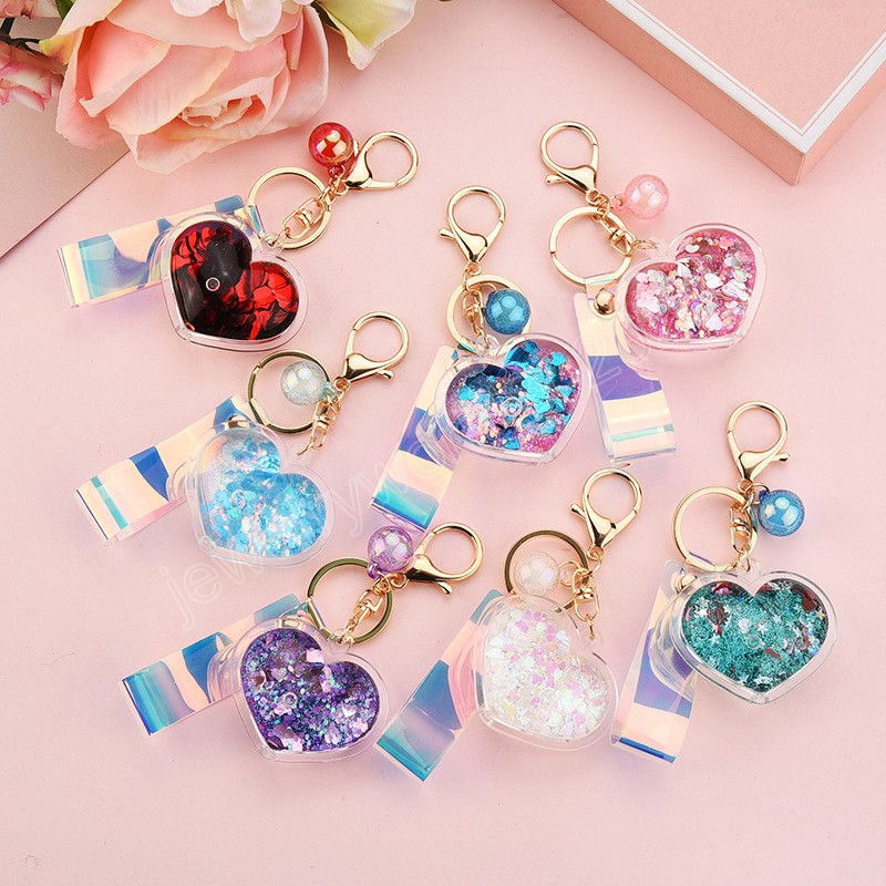 

Fashion Love Keychain Car Key Ring for Women Bag Charm Accessories Lovely Cute Key Chain Woman Keychains Gift Jewelry