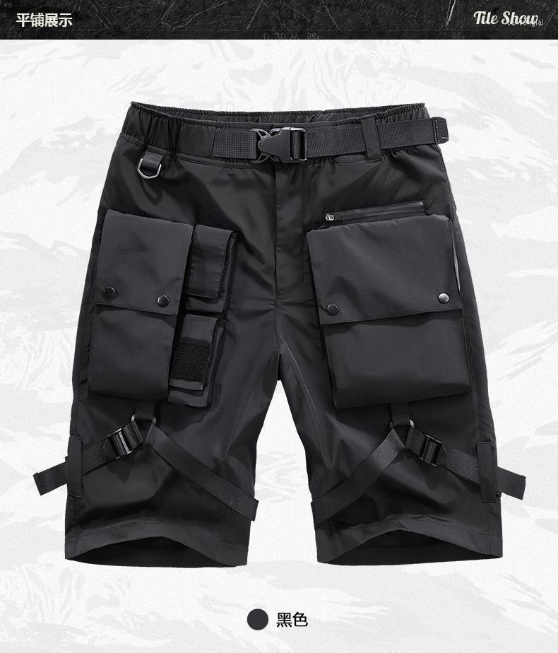 

Men's Shorts Vb1950 Fashion Men's Pants 2022 Runway Luxury European Design Party Style Clothing, Black