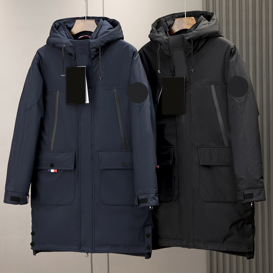 

Maya designer men's down jacket embroidered badge women's warm puffer jacks windproof waterproof winter snow coat long windbreaker size /L/XL/XXL/XXXL, Supplement (not shipped separately)