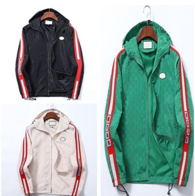 

Mens Jacket Designer For Men Woman Coat shoulder Splicing of webbing Outwear Windbreaker Hoodie Zipper Man Hooded Jackets outdoors Sport coats, Customize