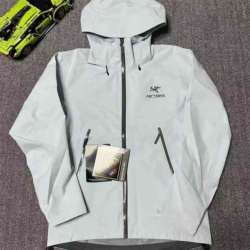 

DHL Designer Jackets Arcterys Coats Bird Home Outdoor Sports Mountaineering Waterproof Wind Proof Hooded Sweater Jacket, Beige