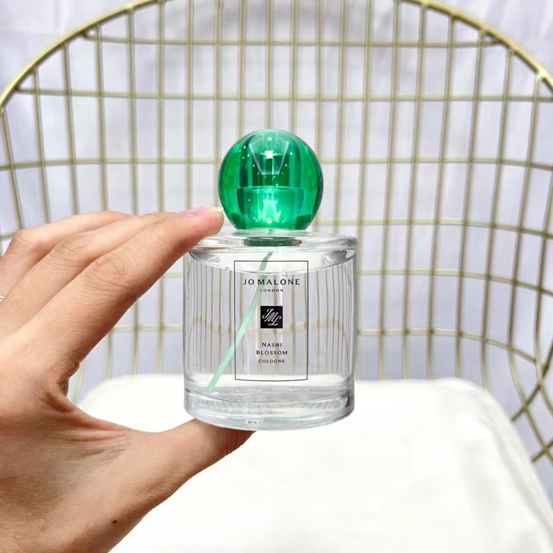 

Luxury designer perfume for men woman malone NASHI BLOSSOM COLOGNE 100MLfragrance smell charming spray cologne bottle with box fast ship